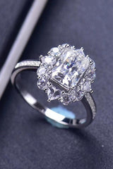 Need You Now 2 Carat Moissanite Ring - Trendsi