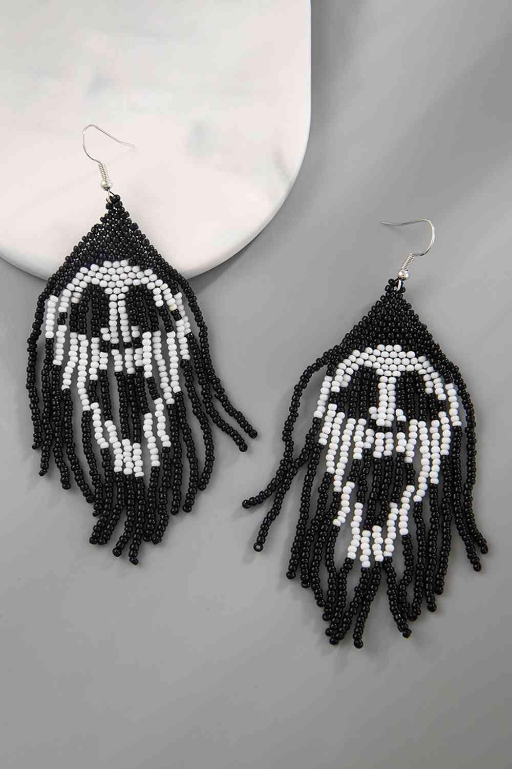 Beaded Dangle Earrings - Trendsi