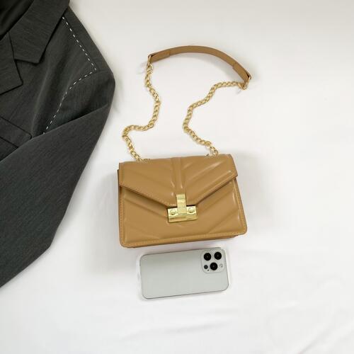 PU Leather Crossbody Bag - Flyclothing LLC