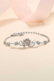 925 Sterling Silver Moissanite Bracelet - Flyclothing LLC