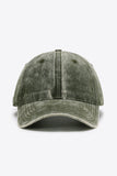 Plain Adjustable Baseball Cap - Flyclothing LLC