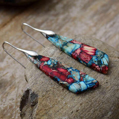 Geometrical Shape Dangle Earrings - Flyclothing LLC