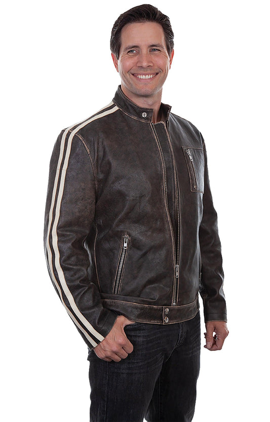 Scully CHARCOAL TRACK JACKET - Flyclothing LLC