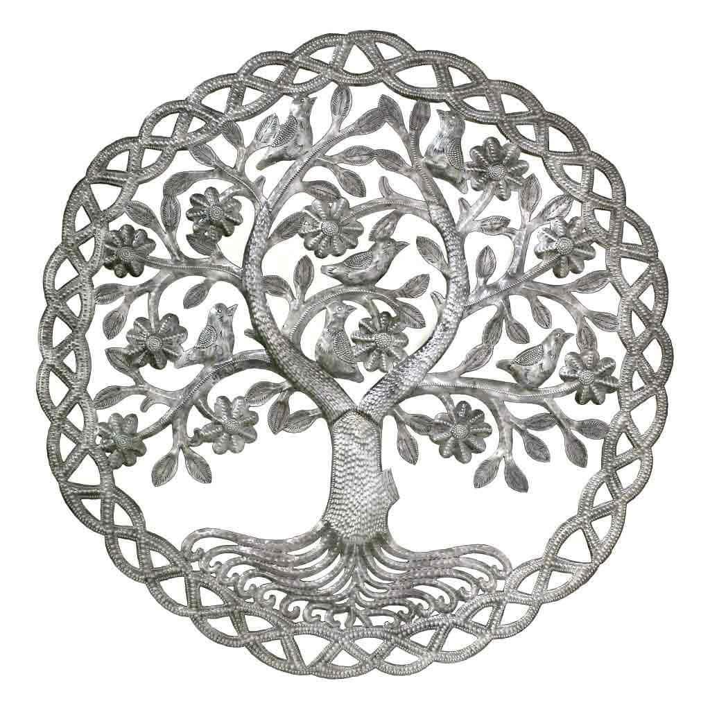 Dancing Tree of Life Wall Art - Croix des Bouquets - Croix des Bouquets