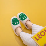 Melody Smiley Face Slippers - Flyclothing LLC