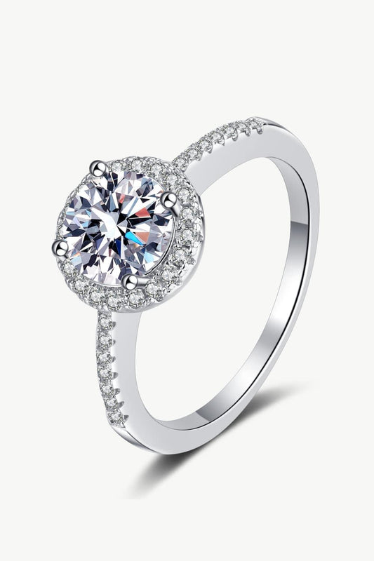 Ready To Flaunt Moissanite Ring - Flyclothing LLC