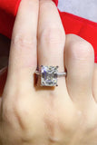 5 Carat Moissanite Platinum-Plated Ring - Flyclothing LLC