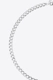 925 Sterling Silver Chain Necklace - Flyclothing LLC