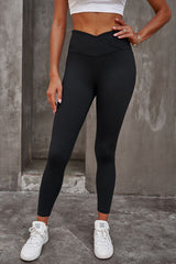 High Waist Crisscross Leggings - Flyclothing LLC