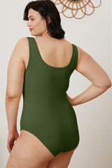 Basic Bae Full Size Square Neck Sleeveless Bodysuit - Flyclothing LLC