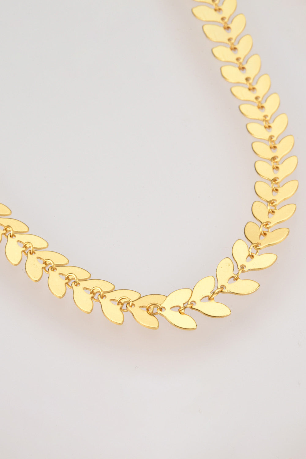 925 Sterling Silver Leaf Necklace - Flyclothing LLC