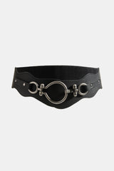 PU Leather Zinc Alloy Buckle Belt - Flyclothing LLC