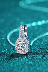 1 Carat Moissanite Necklace - Trendsi