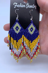 Beaded Dangle Earrings - Trendsi