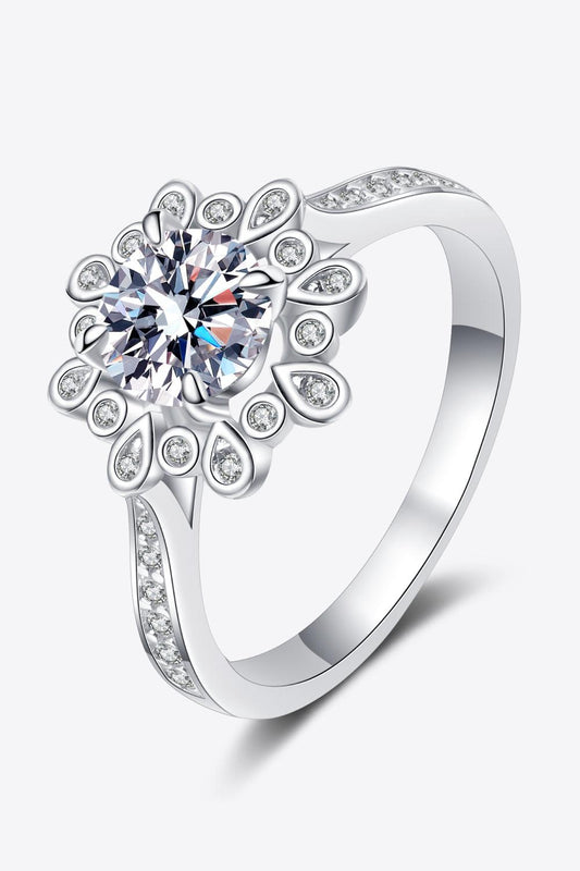 Can't Stop Your Shine 925 Sterling Silver Moissanite Ring - Flyclothing LLC