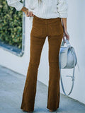 High Waist Bootcut Pants - Flyclothing LLC