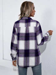 Plaid Button Up Flannel Shirt - Flyclothing LLC