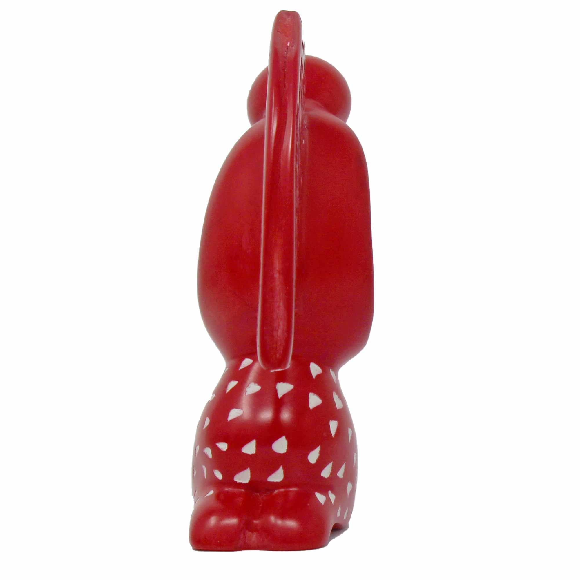 Praying Angel Soapstone Sculpture - Red Finish - Flyclothing LLC