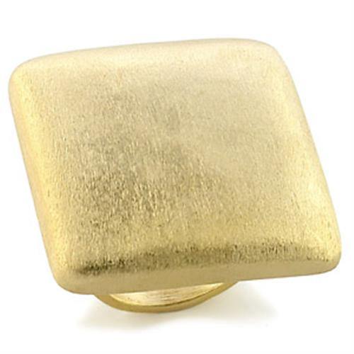 Alamode Gold Brass Ring with No Stone