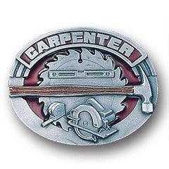 Carpenter Enameled Belt Buckle - Flyclothing LLC