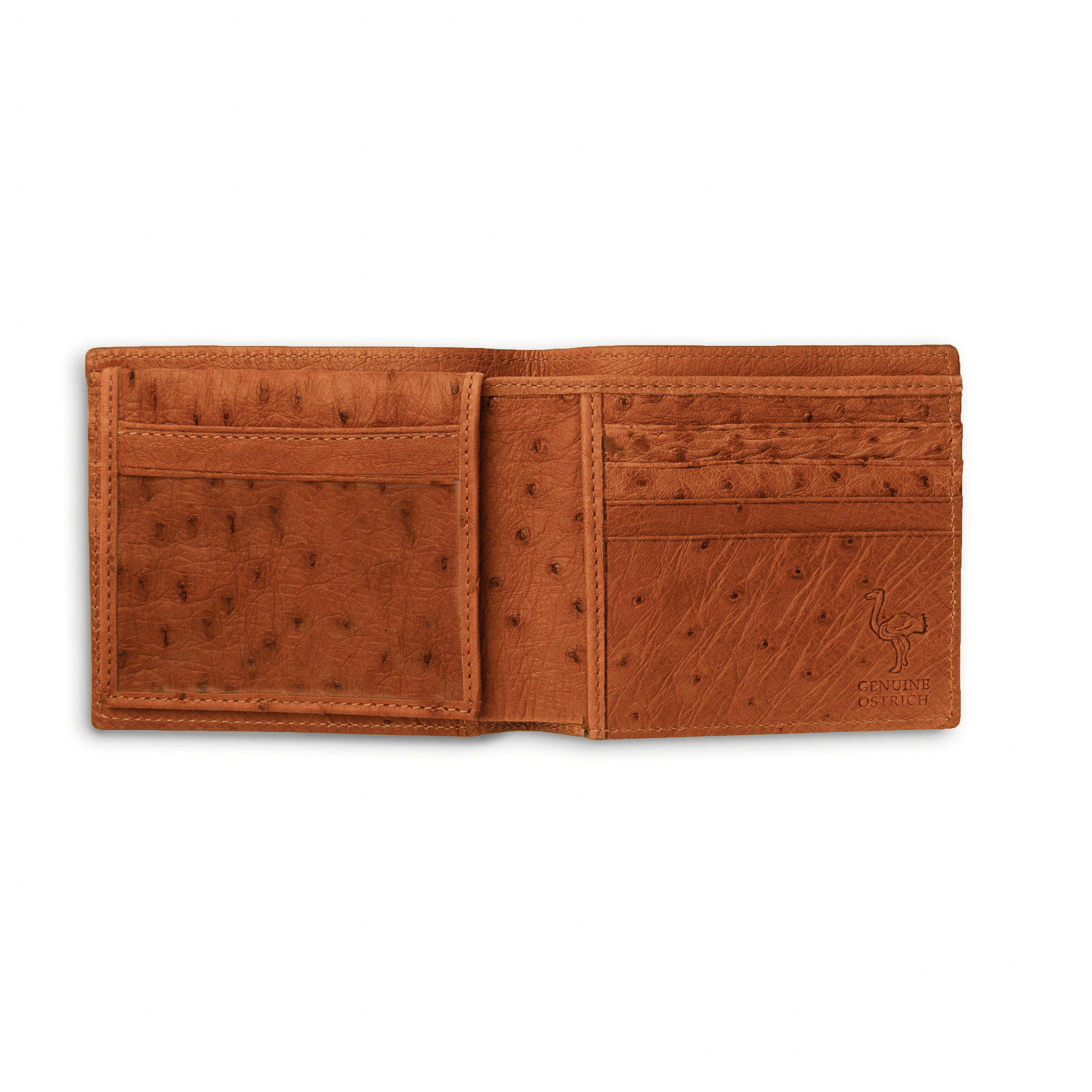 Ferrini USA Full Quill Ostrich Billfold Wallets - Flyclothing LLC