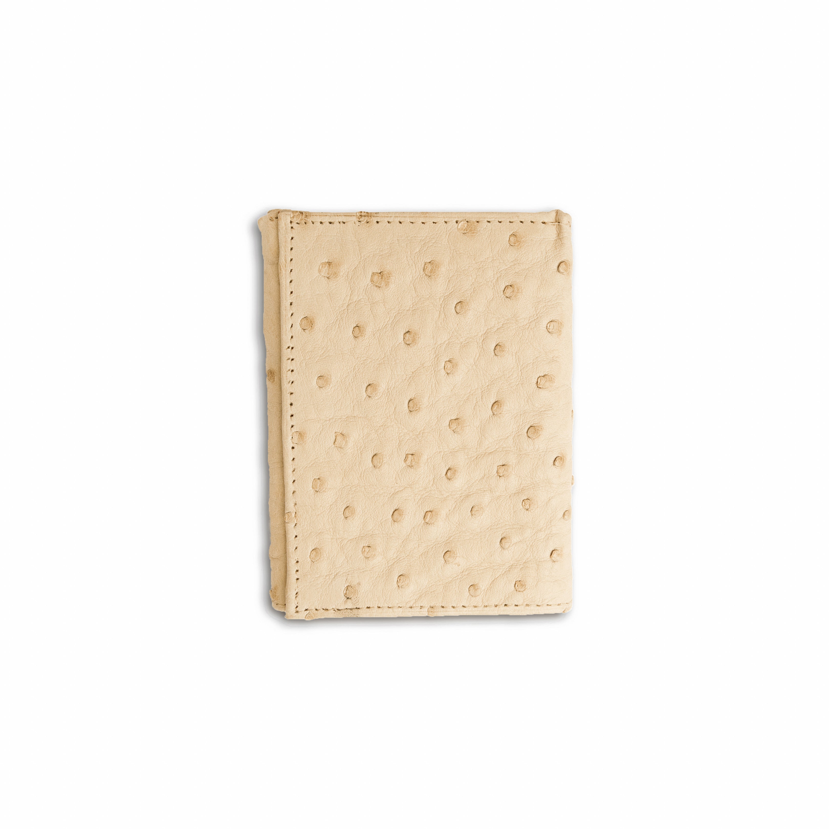 Ferrini USA Full Quill Ostrich Trifold Wallets - Flyclothing LLC