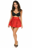 Daisy Corsets Red Satin Skirt - Flyclothing LLC