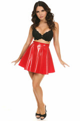 Daisy Corsets Red Patent Skirt - Flyclothing LLC