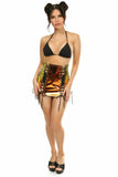 Daisy Corsets Sunset Holo Lace-Up Skirt - Flyclothing LLC