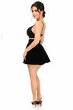 Daisy Corsets Black Velvet Skirt - Flyclothing LLC