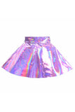 Daisy Corsets Lavender Holo Skater Skirt