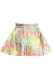 Daisy Corsets Retro Swirl Skirt