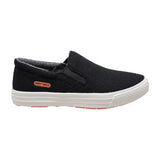 FreeShield Womens Real Wool Casual Slip On Black Shoe - Flyclothing LLC