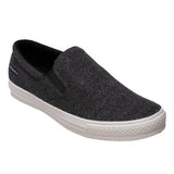 FreeShield Womens Real Wool Casual Slip On Charcoal Shoe - Flyclothing LLC