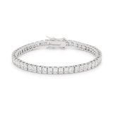 Princess Cubic Zirconia Tennis Bracelet - Flyclothing LLC