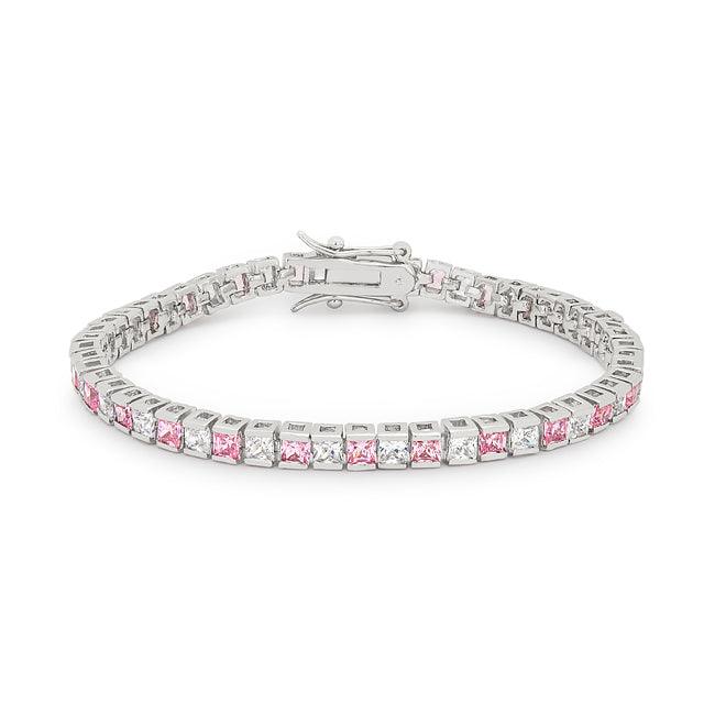 Valentine Cubic Zirconia Tennis Bracelet - Flyclothing LLC