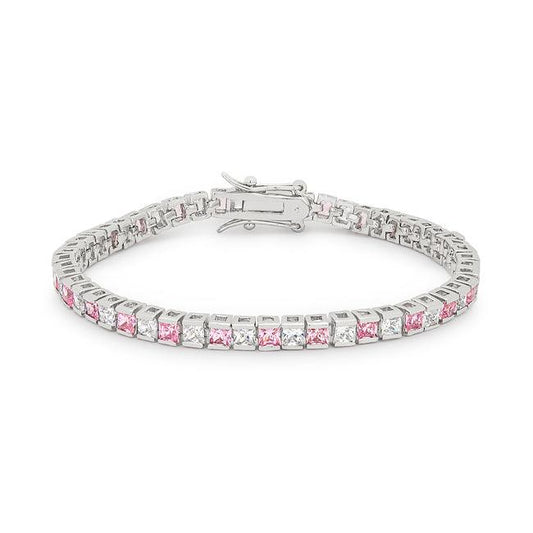 Valentine Cubic Zirconia Tennis Bracelet - Flyclothing LLC