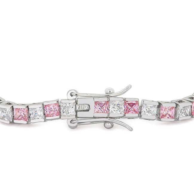 Valentine Cubic Zirconia Tennis Bracelet - Flyclothing LLC