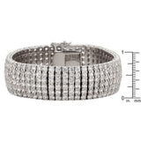 Cubic Zirconia Elegance Formal Bracelet - Flyclothing LLC