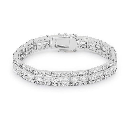 Balboa Cubic Zirconia Bracelet - Flyclothing LLC