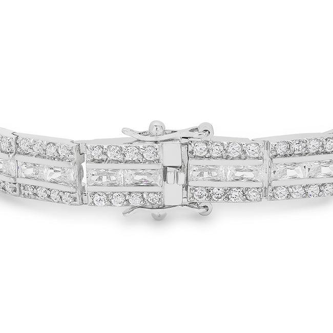 Balboa Cubic Zirconia Bracelet - Flyclothing LLC