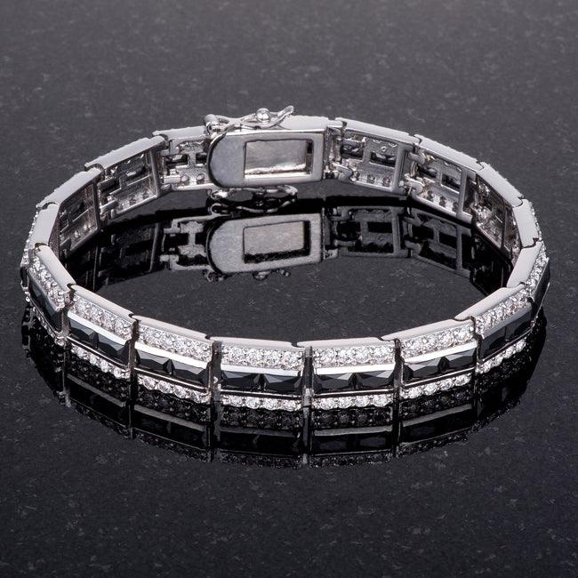 Balboa Onyx Cubic Zirconia Bracelet - Flyclothing LLC