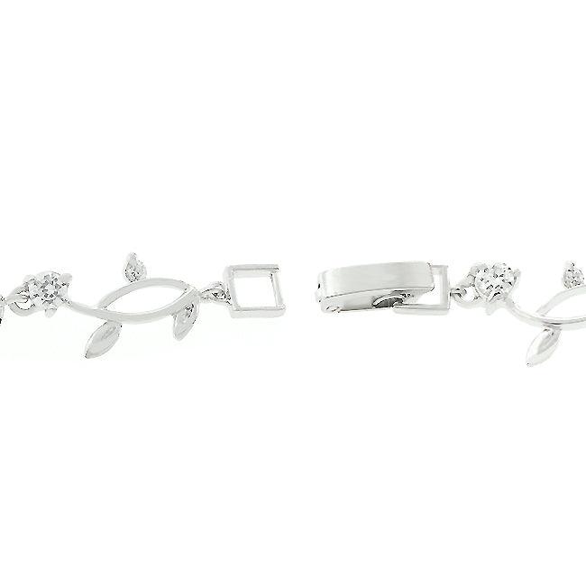 Nathans Vine Cubic Zirconia Bracelet - Flyclothing LLC