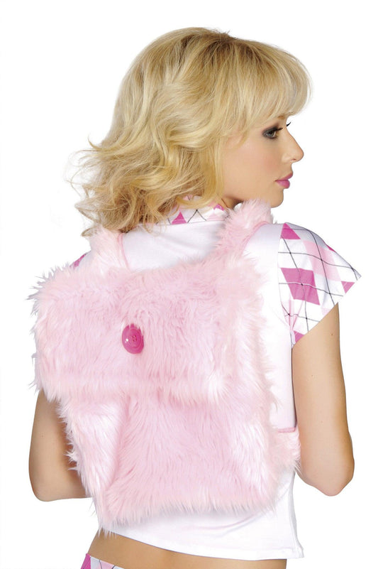 Roma Costume Fur Back Pack - Flyclothing LLC