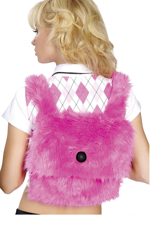 Roma Costume Fur Back Pack - Flyclothing LLC