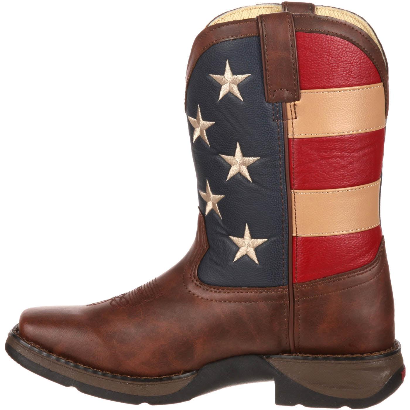 LIL' DURANGO® Kid's Patriotic Western Flag Boot - Flyclothing LLC