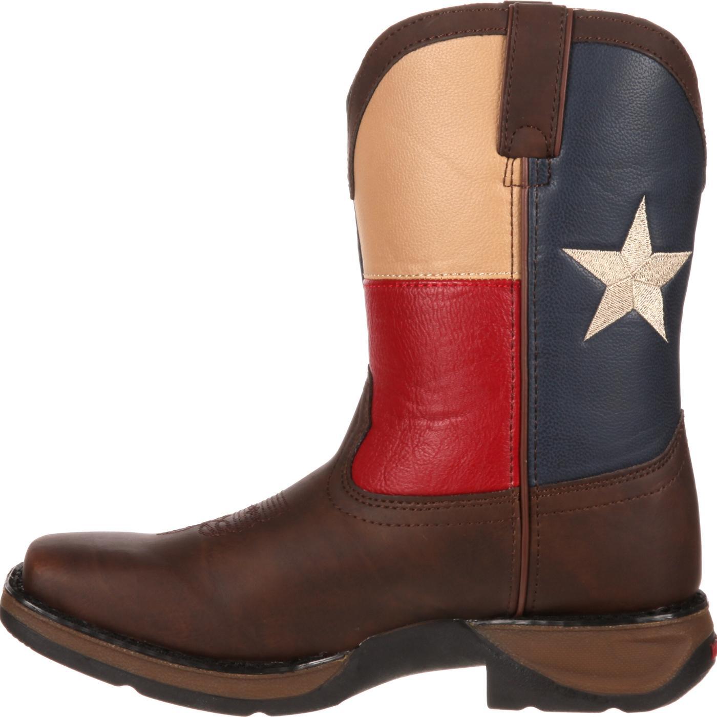 LIL' DURANGO® Kids' Texas Flag Western Boot - Flyclothing LLC