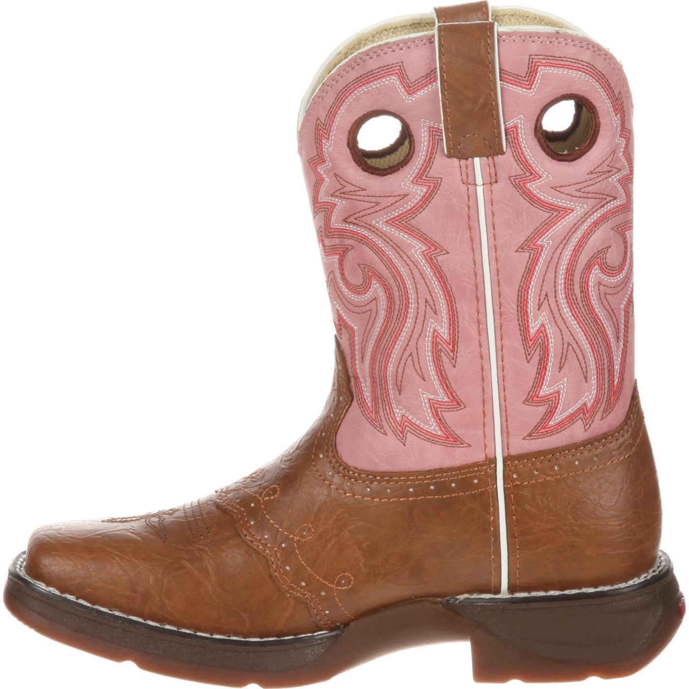 LIL' DURANGO® Little Kid Tan Lacey Western Boot - Flyclothing LLC