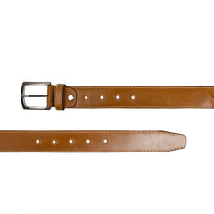 Sandro Moscoloni Dress Belt 080 Tan - Flyclothing LLC