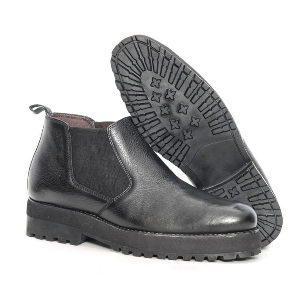 Sandro Moscoloni Mens Chelsea Boot Herrin Black - Flyclothing LLC